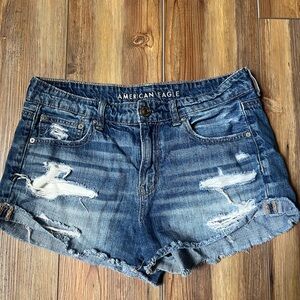 American Eagle denim shorts 8